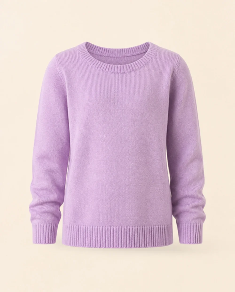 Girls Lavender Knit Sweater - theclosetbd.com