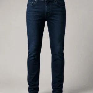Men Dark Indigo Stretch Denim Jeans - theclosetbd.com