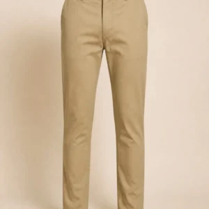 Men Khaki Slim Fit Chino Pant - theclosetbd.com